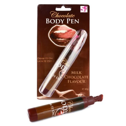Csokoládé testfestő toll