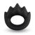 Velv'Or - Rooster Xander Oval Cock Ring with Stimulation Projections black