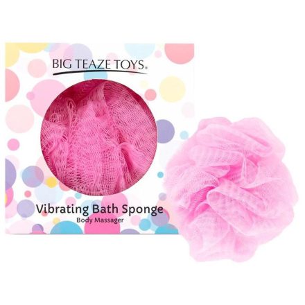 Big Teaze Toys - Vibrátoros Fürdőszivacs rózsaszín