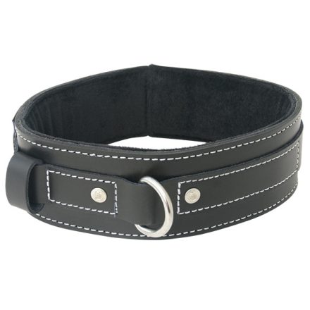 Sportsheets - Edge Lined Leather Collar black