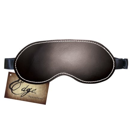 Sportsheets - Edge Leather Blindfold black