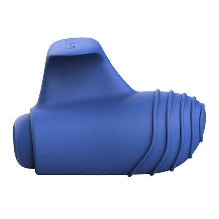 B Swish - bteased Basic Finger Vibrator Denim blue