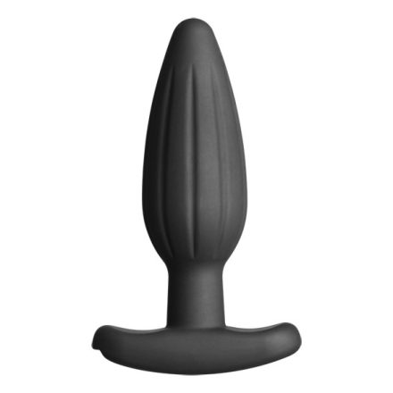 ElectraStim - Silicone Noir Rocker Butt Plug Medium grey