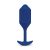 B-Vibe - Vibrating Snug Plug XL blue