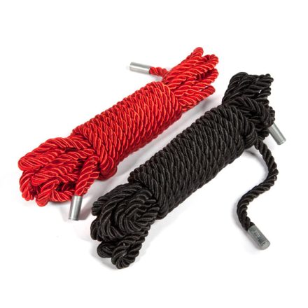 Fifty Shades ofGrey - Bondage Rope Twin Pack black/red
