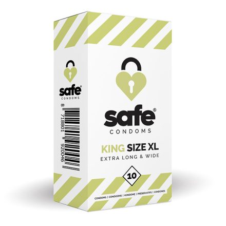 SAFE - Condoms - King Size XL 10 darab