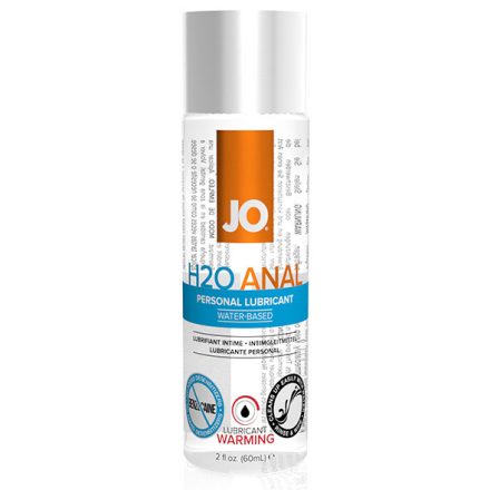 System JO - Anal H2O Lubricant Warming Forrósító Síkosító 60 ml