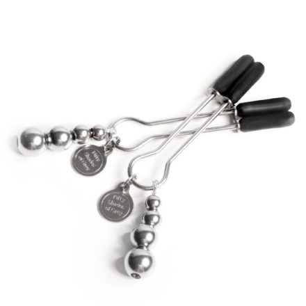 Fifty Shades ofGrey - Adjustable Nipple Clamps silver
