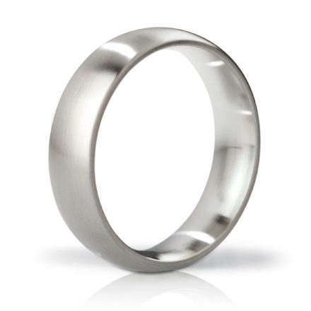 Mystim - His Ringness Earl Brushed 55mm silver