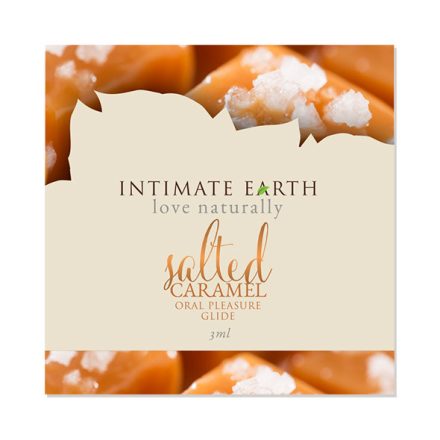 Intimate Earth - Natural Flavors Síkosító Sós Karamell 3 ml