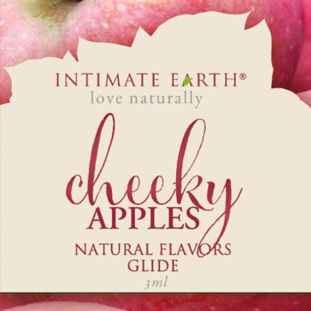 Intimate Earth - Natural Flavors Cheeky Apples Síkosító 3 ml