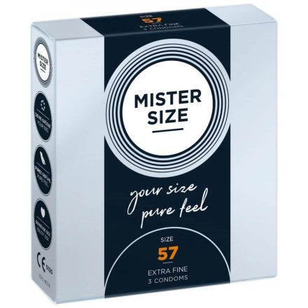 Mister Size - 57 mm Condoms 3 Pieces
