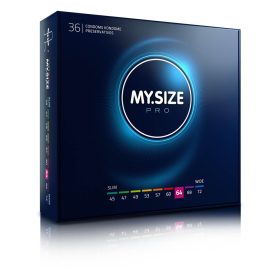 My Size Pro Condoms 64 mm – 36 db óvszer nagy méretben