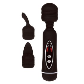   Pretty Love Magical Massager – erős vibrációjú masszírozó pálca (fekete)