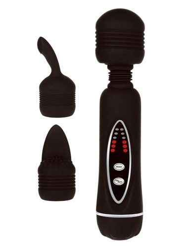 Pretty Love Magical Massager – erős vibrációjú masszírozó pálca (fekete)