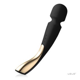   Lelo Smart Wand 2 – luxus masszírozó pálca, közepes méret (fekete)