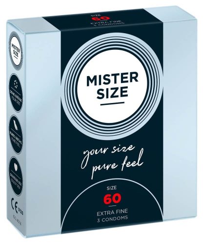 Mister Size 60 mm óvszer (3 db)