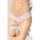 Softline G-String 2456 Csipke Női Tanga Fehérnemű M/L fehér