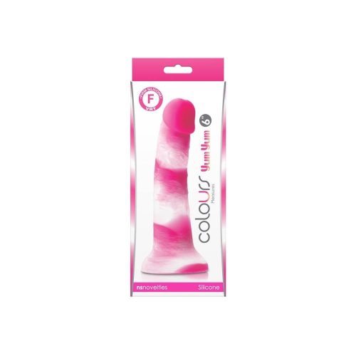 NS Toys Colours - Pleasures - Yum Yum  6" Dildo - Pink