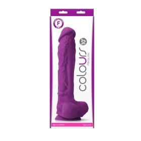NS Toys Colours - Pleasures - 10" Dildo - Purple