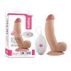 Lovetoy 8.5" The Ultra Soft Dude – puha, vibrációs realisztikus dildo